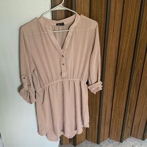 Casual Champagne Dress